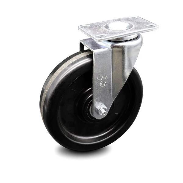 6 Inch Phenolic Wheel Swivel Top Plate Caster